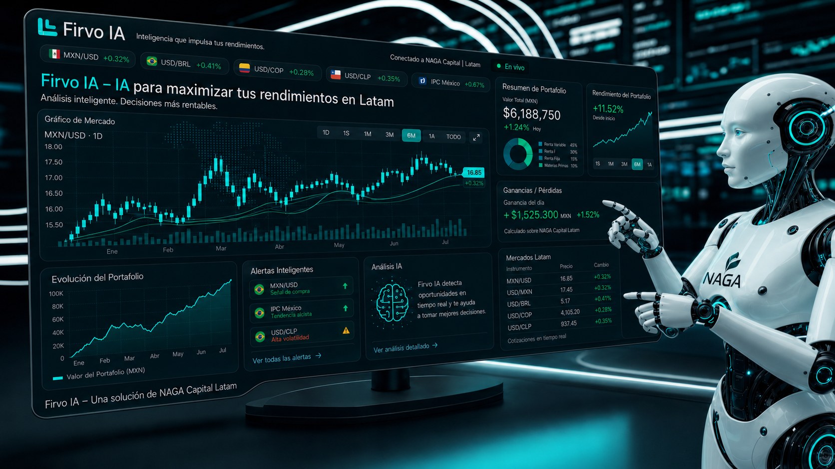 Plataforma de inversión Firvo IA